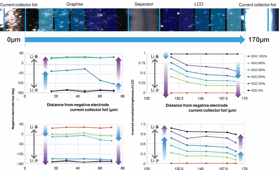 正負極同時解析