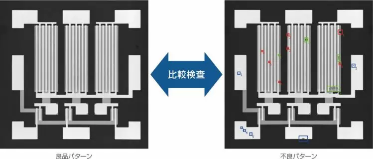 良品パターン　不良パターン